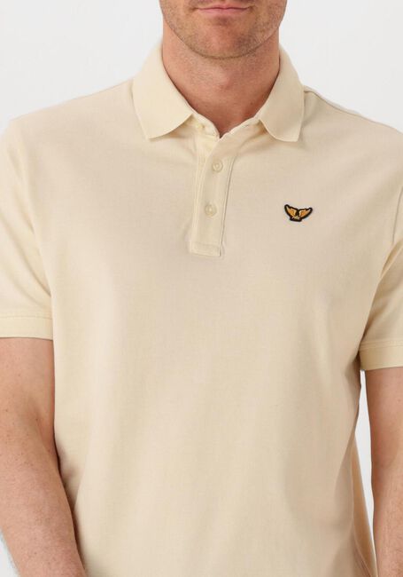 Beige PME LEGEND Polo PIQUE GARMENT DYE - large