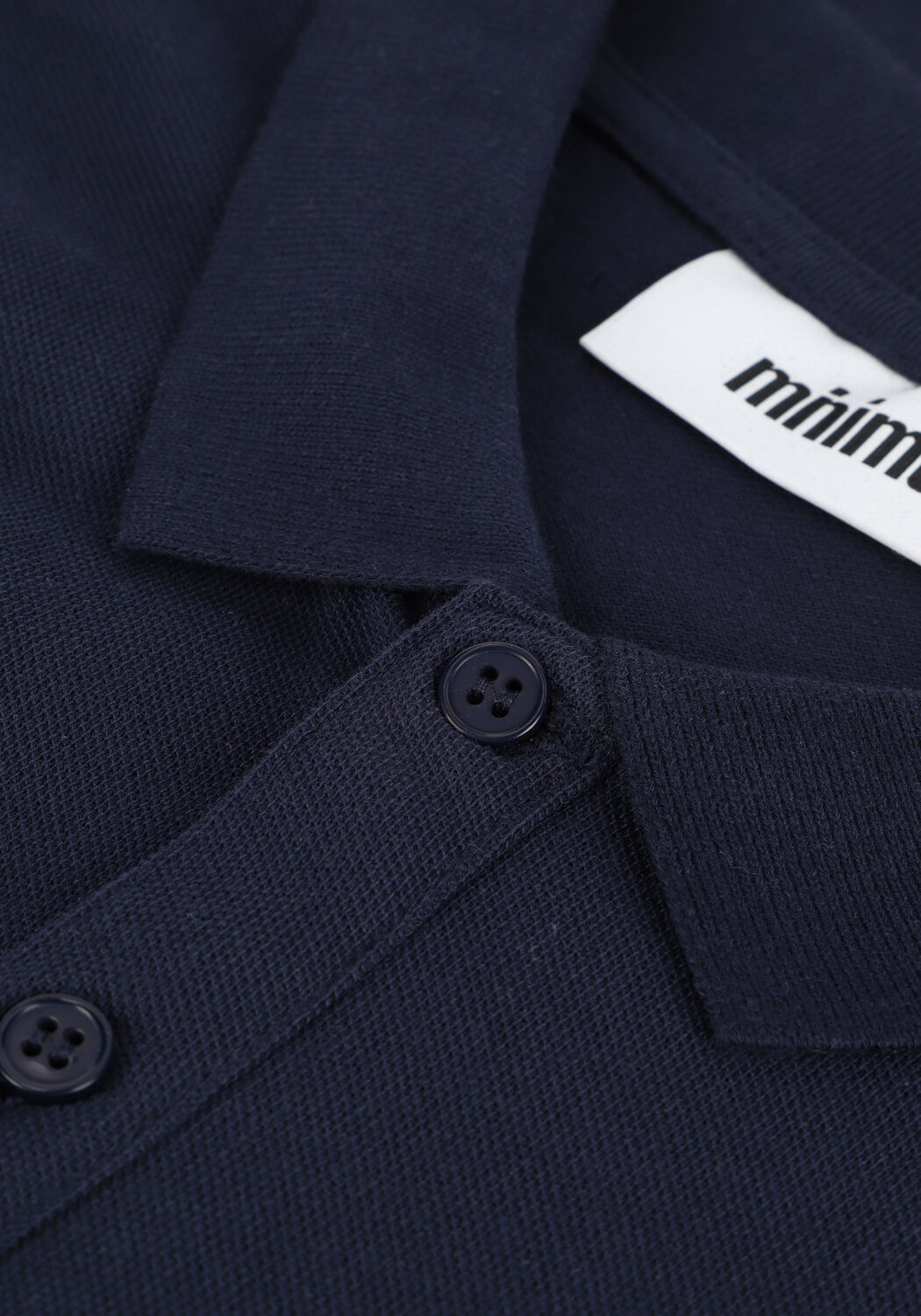 Donkerblauwe MINIMUM Polo ZANE 2088 - large