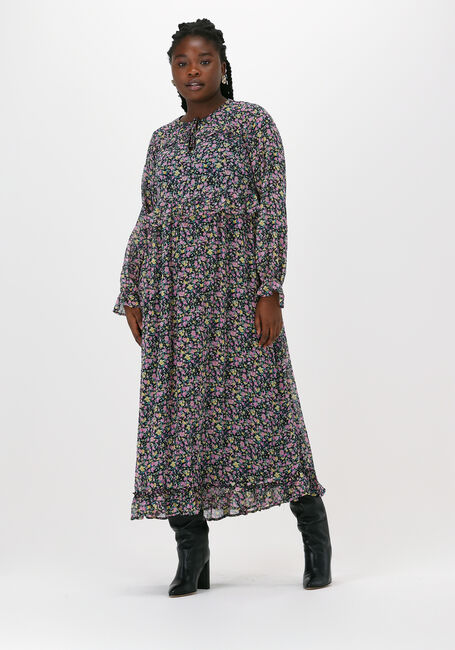 Paarse MOVES Maxi jurk CHIFONELLA - large
