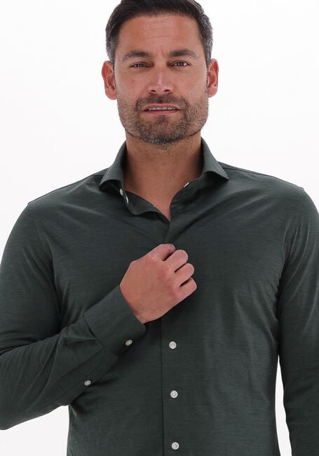 Groene PROFUOMO Klassiek overhemd SHIRT X-CUTAWAY SC SF - large