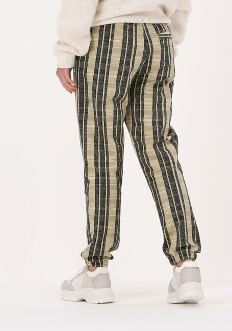Grijze 10DAYS Joggingbroek CROPPED JOGGER CHECK - large
