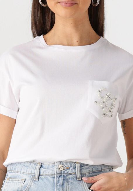 Witte LIU JO T-shirt ECS T-SHIRT MODA M/C - large