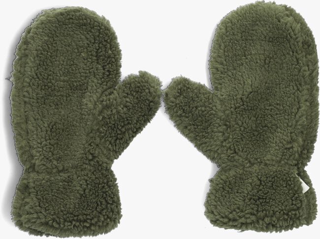 Groene ANOTHER LABEL Handschoenen LENA TEDDY GLOVES - large