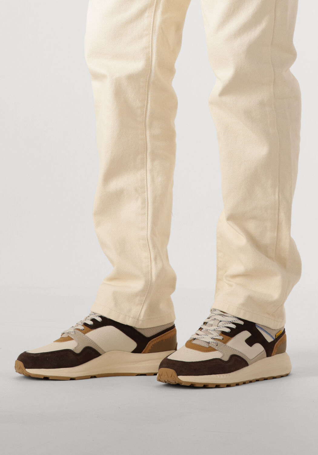 Bruine FAGUO Lage sneakers LIMWOOD RUNNING - large