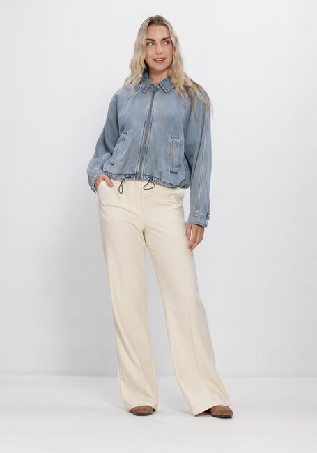 Blauwe SECOND FEMALE Spijkerjas RIO DENIM JACKET - large