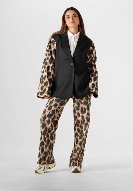 Bruine REFINED DEPARTMENT Wijde broek SUNNY - large