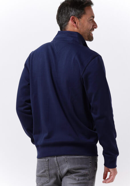 Donkerblauwe TOMMY JEANS Vest TJM REGULAR FLEECE MOCK NECK - large
