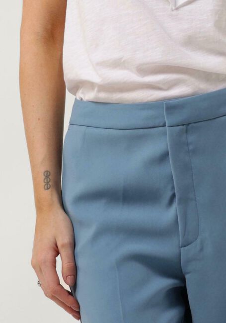 Lichtblauwe MOS MOSH Pantalon BELLIS LEIA PANT - large