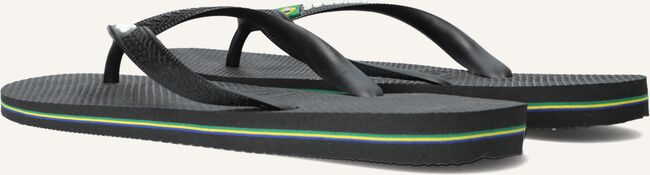 Zwarte HAVAIANAS Teenslippers BRASIL LOGO Zwarte HAVAIANAS Teenslippers BRASIL LOGO - large