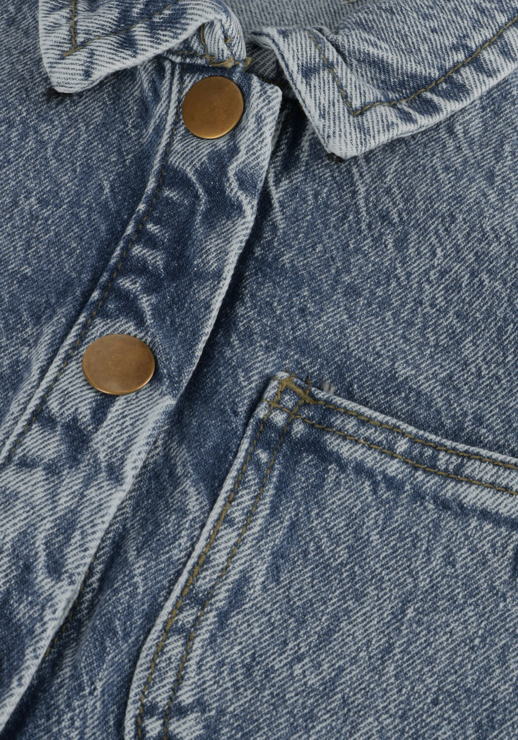 Blauwe YOUR WISHES Spijkerjas STRETCH DENIM JACKET - large