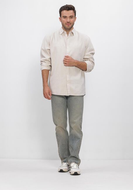 Ecru G-STAR RAW Casual overhemd CLEAN REGULAR SHIRT L\S - large