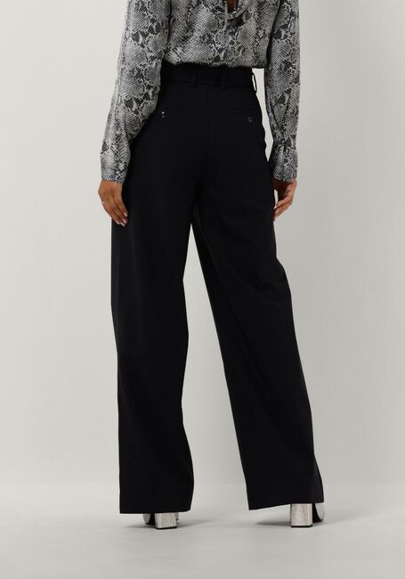 Donkerblauwe VANILIA Pantalon WOOL BLEND PANT - large