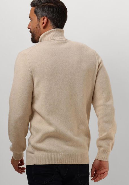 Beige PROFUOMO Coltrui PULLOVER ROLL NECK - large