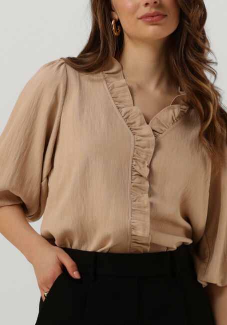 Ecru CO'COUTURE Blouse SUADA PUFF SS BLOUSE - large