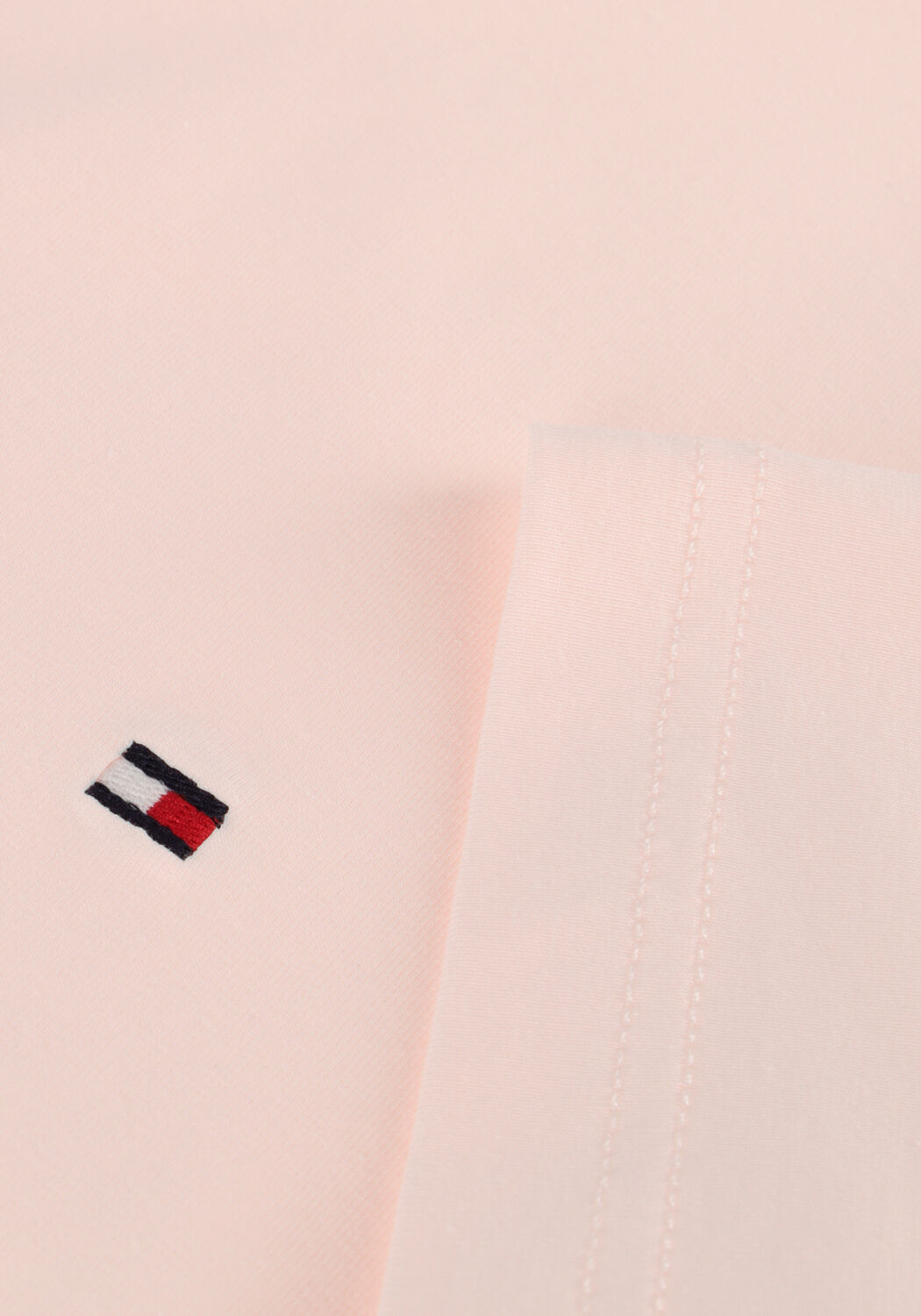 Lichtroze TOMMY HILFIGER T-shirt STRETCH SLIM FIT TEE - large