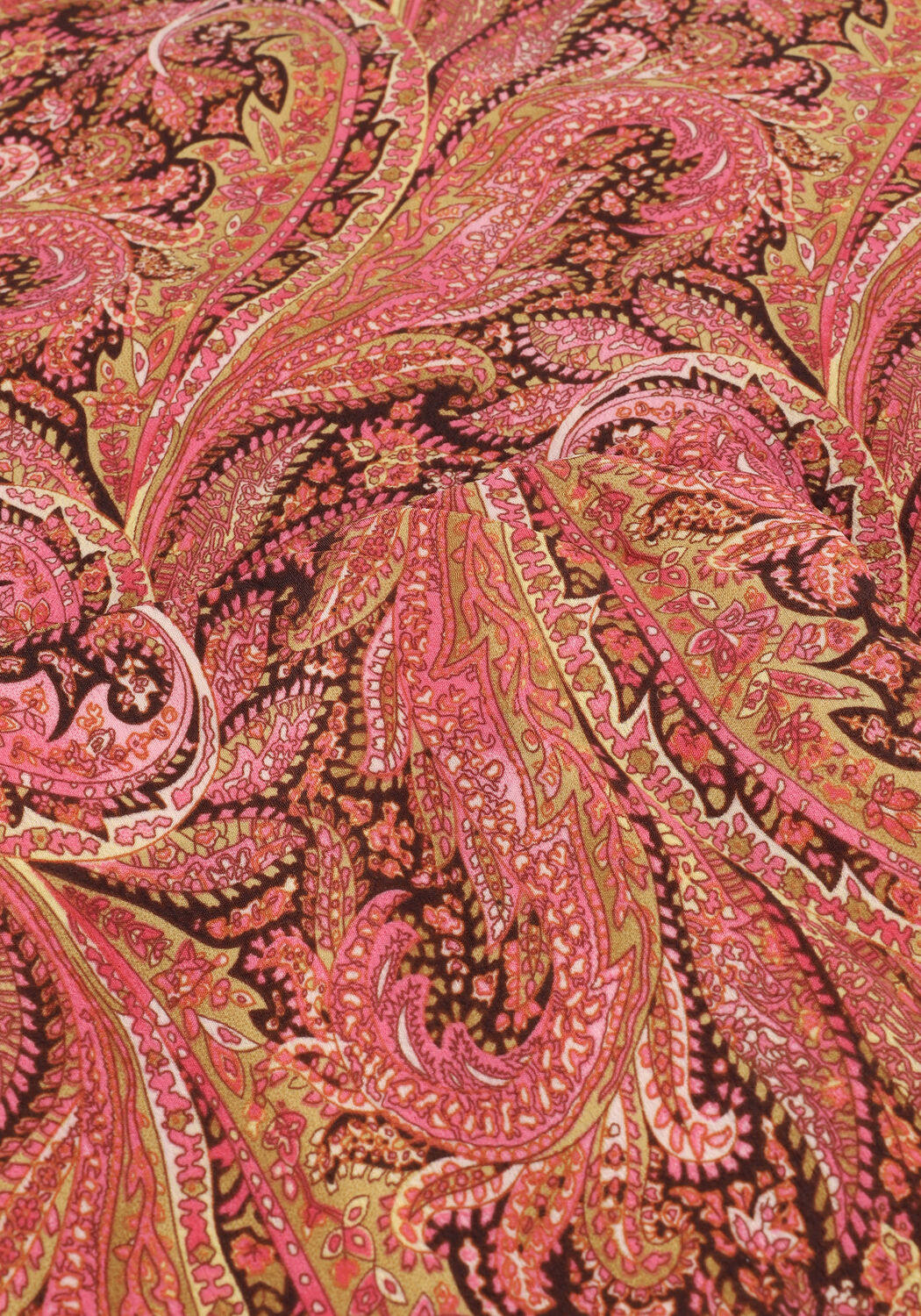 Roze NEO NOIR Maxirok BOVARY PAISLEY DREAM SKIRT - large