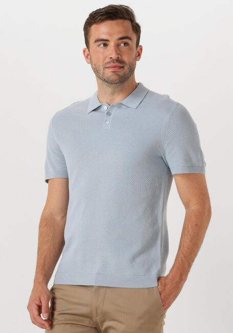 Lichtblauwe DRYKORN Polo TRITON 420187 - large
