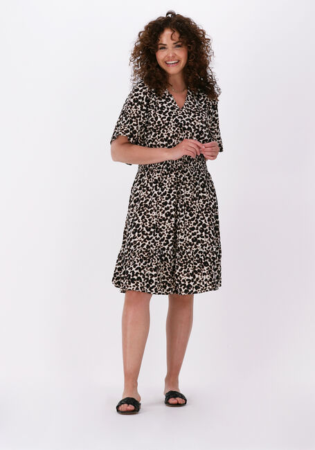 Bruine CO'COUTURE Mini jurk SAMIA ADORE CROP SMOCK DRESS - large