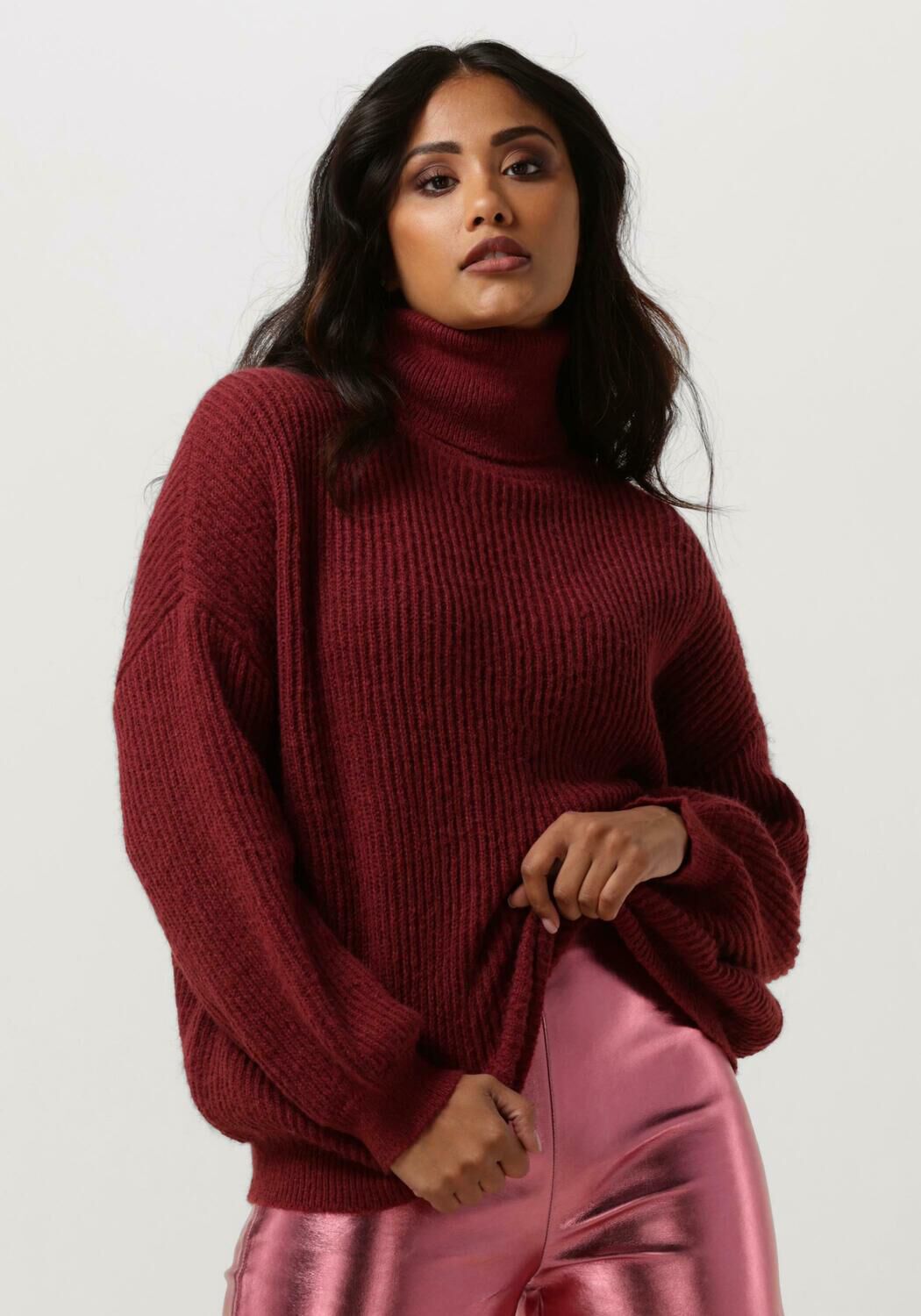bordeaux ydence coltrui knitted sweater karlijn