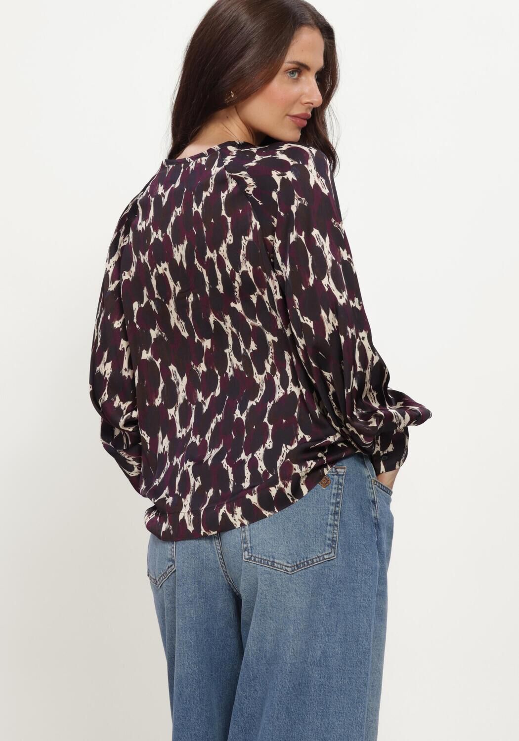 Multi STUDIO ANNELOES Blouses Charleze animal top - large