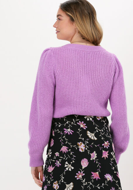 Paarse FABIENNE CHAPOT Trui STARRY V-NECK PULLOVER - large
