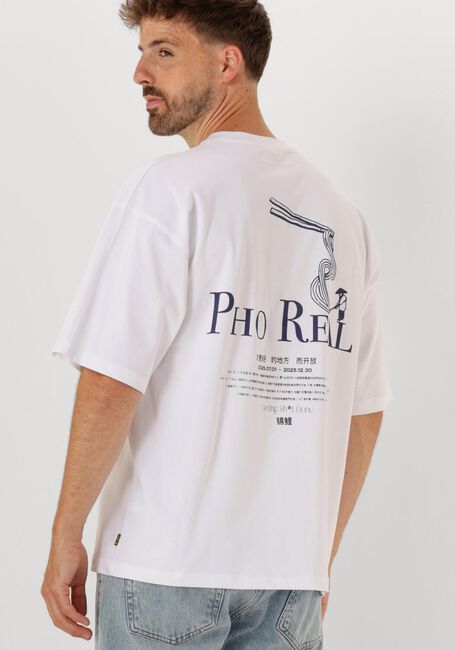 Witte WOODBIRD T-shirt WBBEAM PHO TEE - large