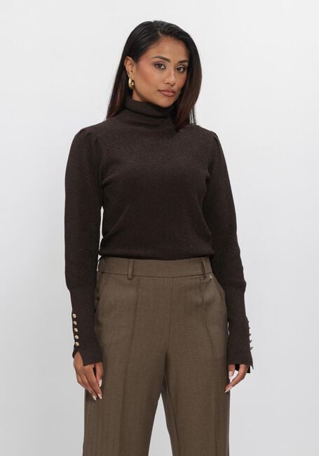 Bruine NUKUS Trui SYLVIA PULLOVER LUREX - large