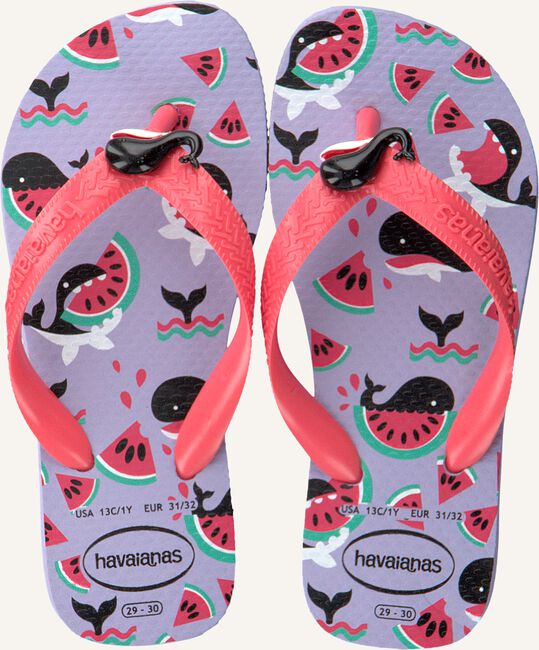 Paarse HAVAIANAS Teenslippers SLIM KIDS FANTASY Paarse HAVAIANAS Teenslippers SLIM KIDS FANTASY - large