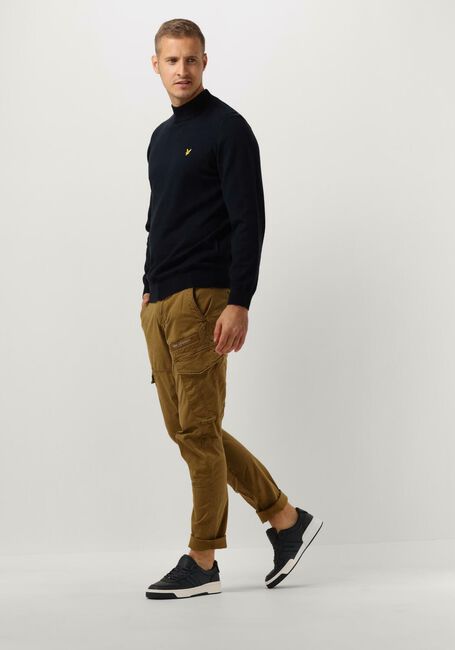 Donkerblauwe LYLE & SCOTT Coltrui ROLL NECK JUMPER - large