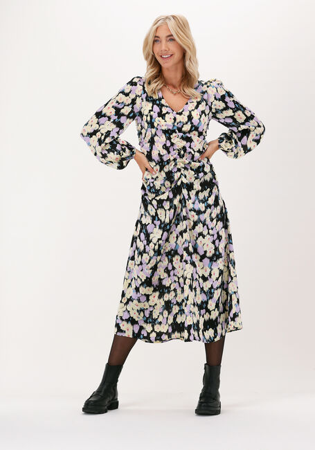 Multi NEO NOIR Maxi jurk JESS GRAPHIC BOTANIC DRESS - large