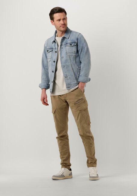 Lichtblauwe PME LEGEND Spijkerjas DENIM JACKET LIGHT BLUE FINISH - large