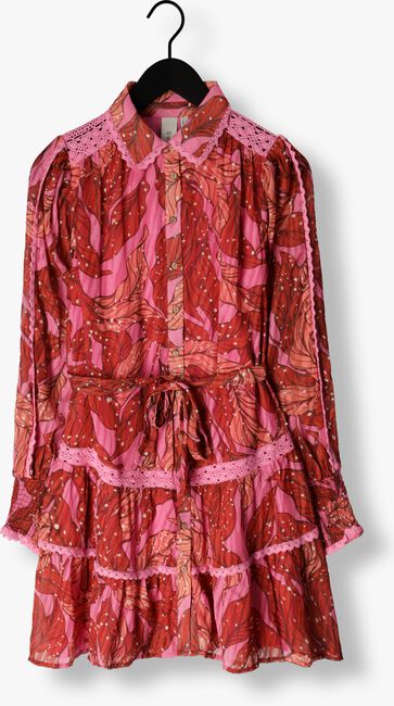 Roze Y.A.S. Mini jurk YASACACIA LUREX LS DRESS - large