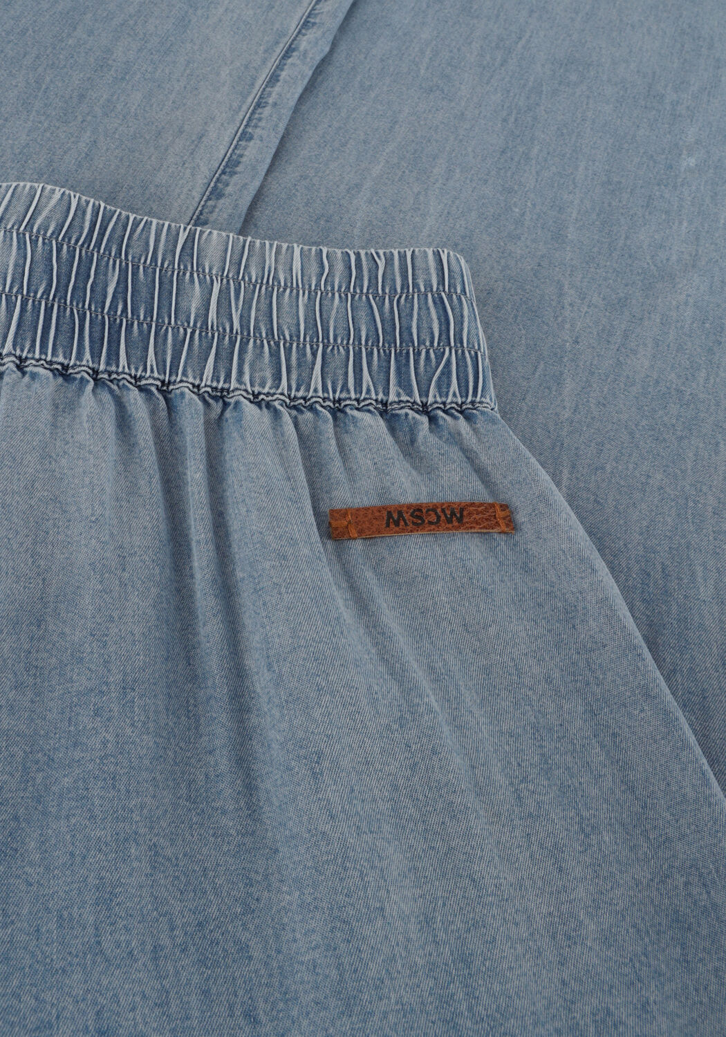 Blauwe MOSCOW Wijde broek 119-02-SAM - large