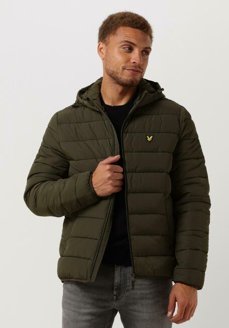 Groene LYLE & SCOTT Gewatteerde jas LIGHTWEIGHT PUFFER JACKET - large