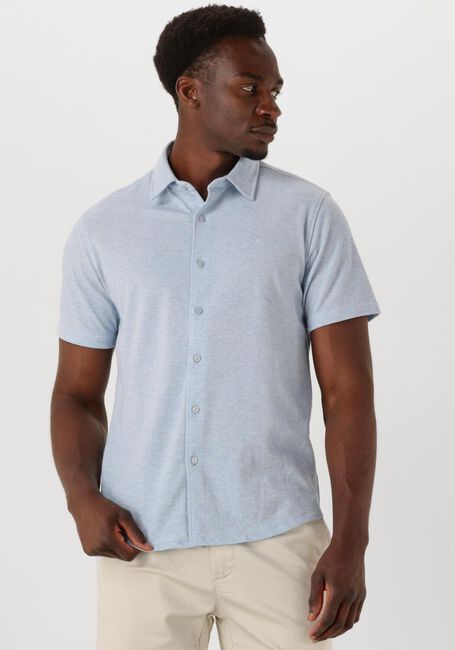 Lichtblauwe DSTREZZED Casual overhemd ANTHONY SHIRT - large