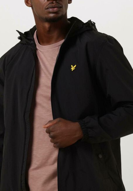 Zwarte LYLE & SCOTT Jack ZIP THROUGH HOODED JACKET - large