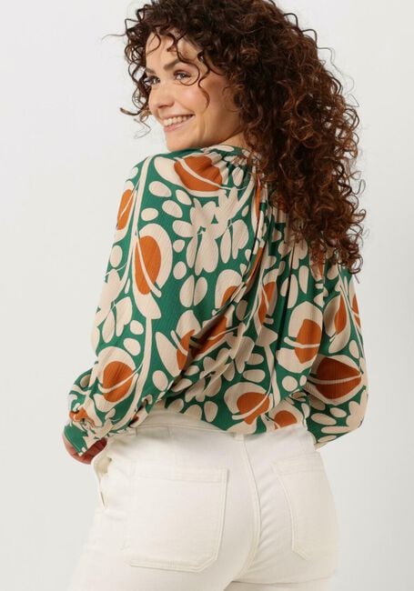 Groene BY-BAR Blouses SOFIE INDORE BLOUSE - large