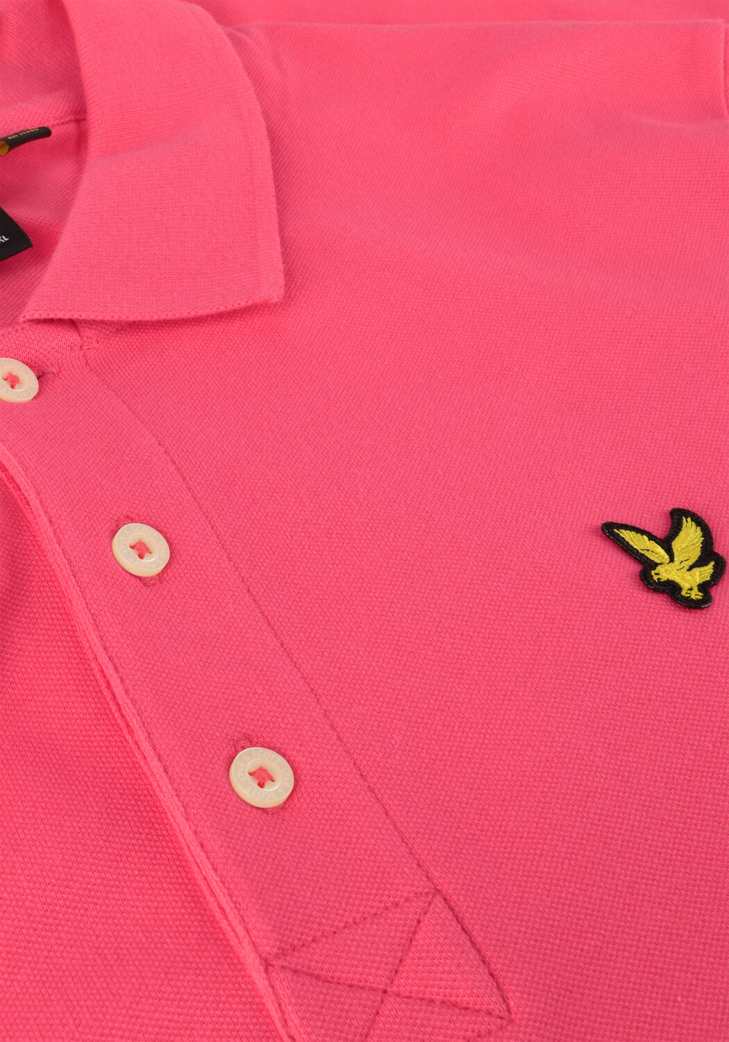 Roze LYLE & SCOTT Polo PLAIN POLO SHIRT - large
