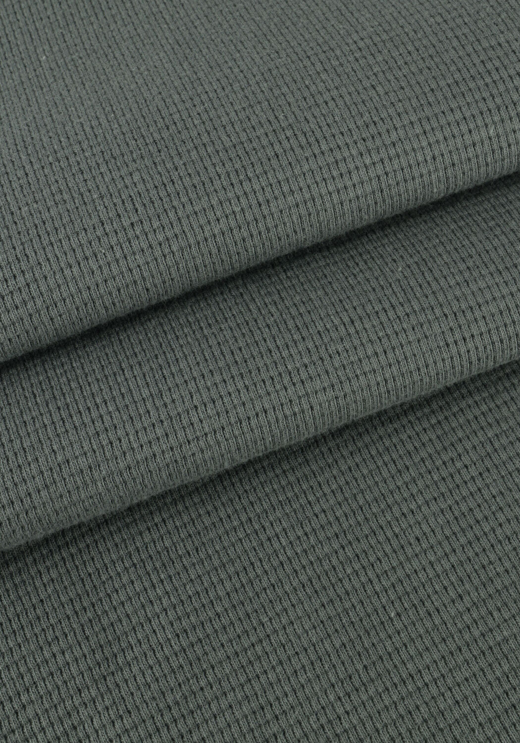 Grijze CALVIN KLEIN T-shirt BADGE WAFFLE TEE - large