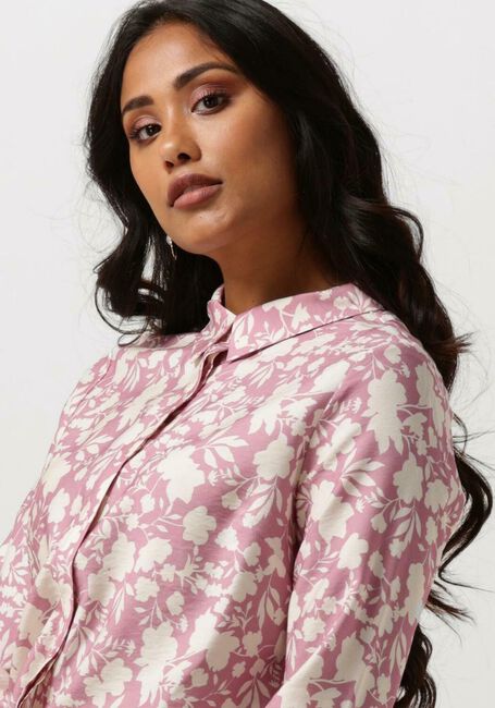 Roze ANOTHER LABEL Blouses DREISER FLOWER SHIRT L/S - large