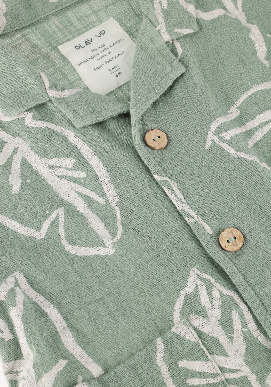 PLAY UP Baby Blouses & Overhemden Printed Woven Shirt 1 Groen