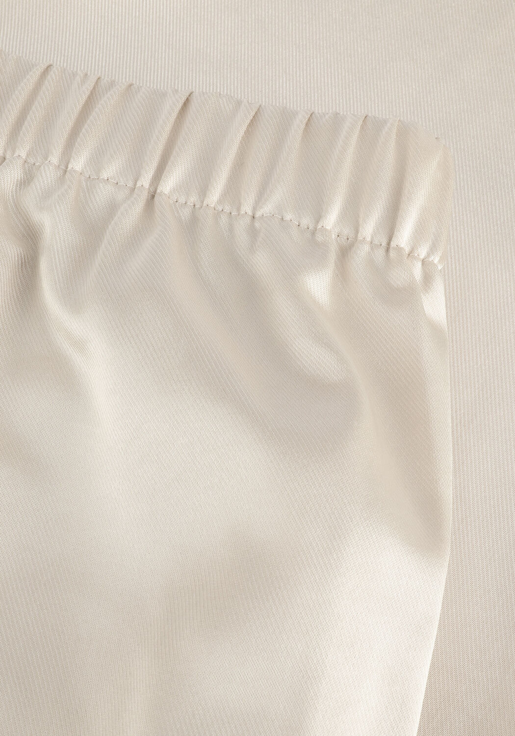 Creme MODSTR&Ouml;M Wijde broek PEPPA PANTS - large