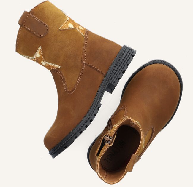 Cognac TON & TON Cowboylaarzen ISABELL Cognac TON & TON Cowboylaarzen ISABELL - large
