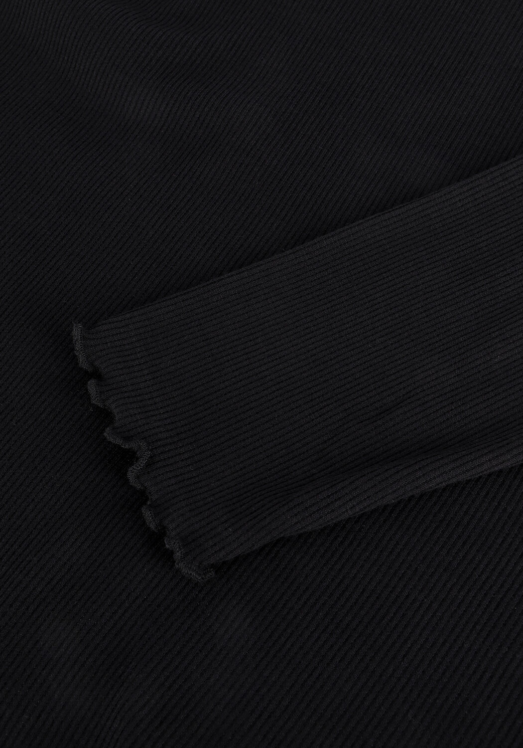 Zwarte NA-KD Top BABYLOCK LONG SLEEVE TOP - large