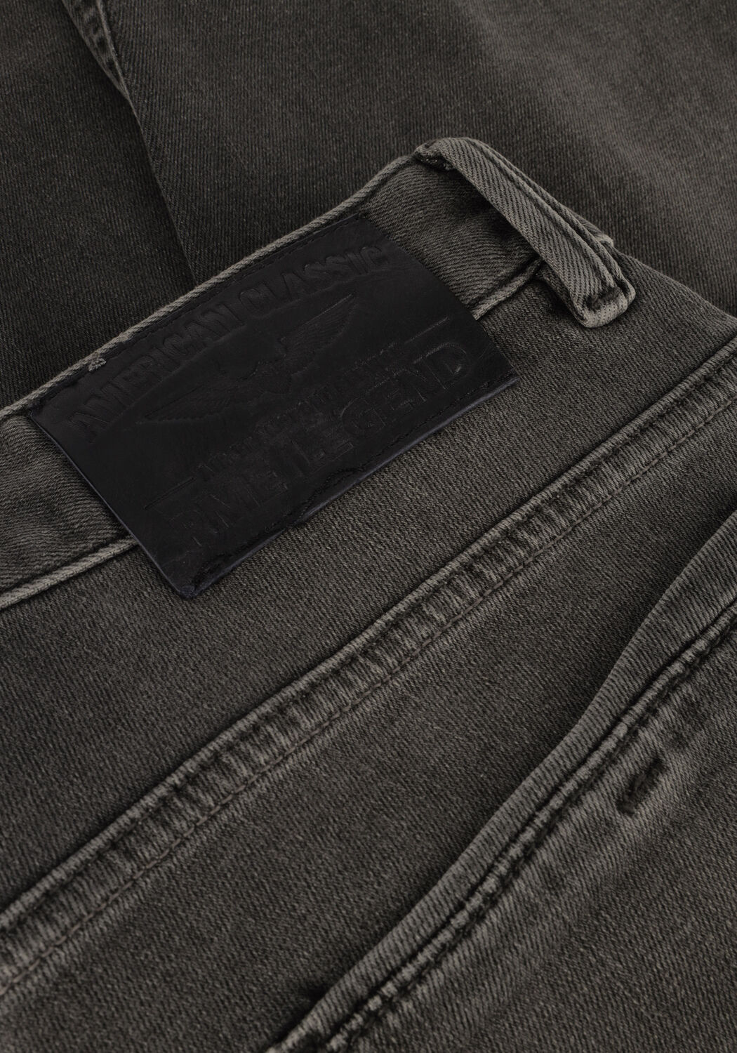 Grijze PME LEGEND Slim fit jeans COMMANDER 3.0 GREY PEACHED DENIM - large