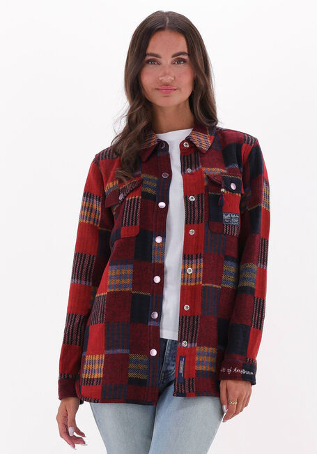 Rode SCOTCH & SODA Jack PATCHWORK SHIRT JACKET - large