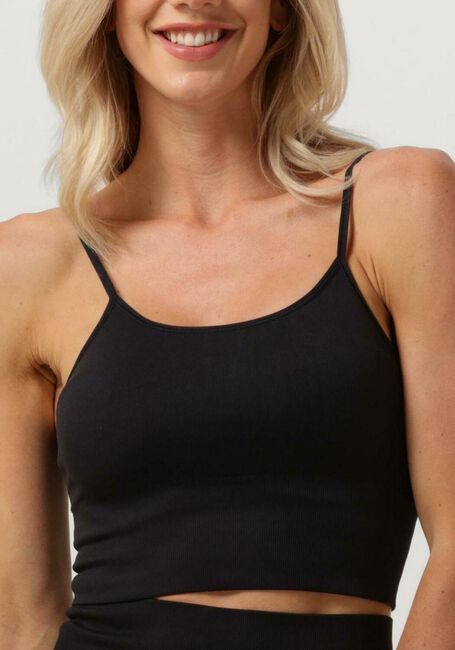 Zwarte CATWALK JUNKIE Top SL SECOND SKIN - large