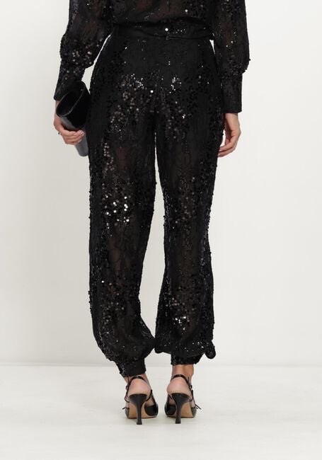 Zwarte ROUGE EDIT Wijde broek ROUMARY BALLOON TROUSER/EV - large