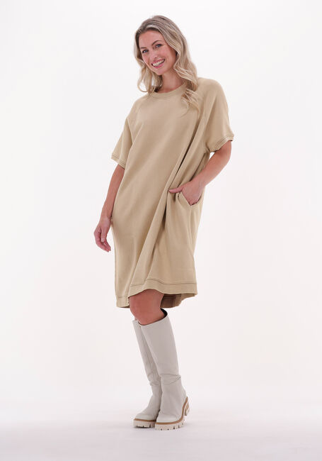 Ecru 10DAYS Mini jurk OVERSIZED DRESS - large