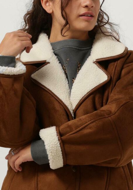 Bruine ANOTHER LABEL Jack CLARISSA JACKET - large